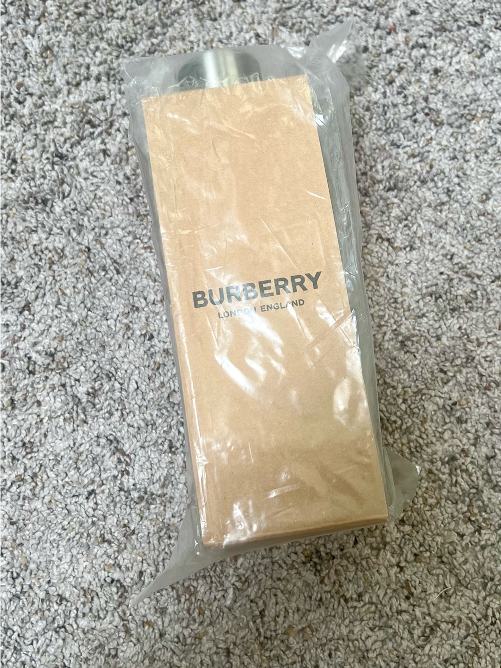 Burberry Stainless Steel Branded Bottle in Unopened Box